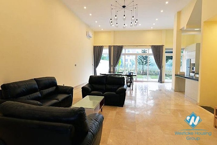 A beautiful villa with big garden for rent in Ciputra, Tay ho